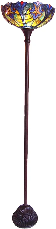 Glass Floor Lamp with Frosted Shades for Soft Diffused LightGlass Floor Lamp with Frosted Shades for Soft Diffused LightChloe Lighting CH18780VT15-TF1 Liaison Tiffany-Style 1 Light Victorian Torchiere Floor Lamp 15`` Shade Glass Floor Lamp with Frosted Shades for Soft Diffused LightGlass Floor Lamp with Frosted Shades for Soft Diffused LightChloe Lighting CH18780VT15-TF1 Liaison Tiffany-Style 1 Light Victorian Torchiere Floor Lamp 15`` Shade