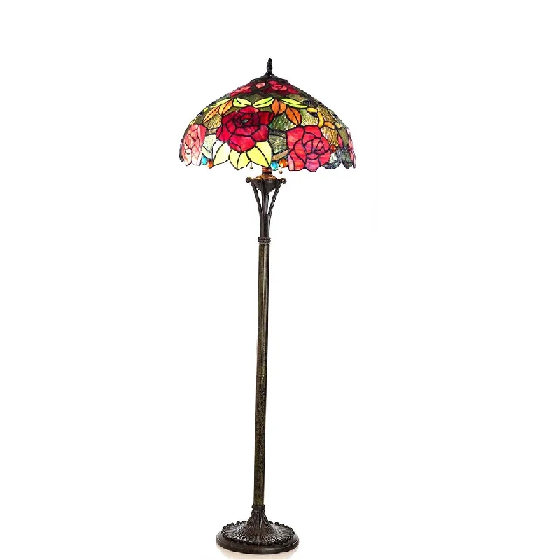 Wood Floor Lamp with Natural Grain for a Warm and Organic FeelWood Floor Lamp with Natural Grain for a Warm and Organic FeelChloe Lighting CH18790RF18-FL2 Peggy Tiffany-style 2 Light Roses Floor Lamp 18`` Shade Wood Floor Lamp with Natural Grain for a Warm and Organic FeelWood Floor Lamp with Natural Grain for a Warm and Organic FeelChloe Lighting CH18790RF18-FL2 Peggy Tiffany-style 2 Light Roses Floor Lamp 18`` Shade