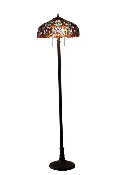 Glass Floor Lamp with Frosted Shades for Soft Diffused LightGlass Floor Lamp with Frosted Shades for Soft Diffused LightChloe Lighting CH33473BV18-FL2 Sadie Tiffany-style 2 Light Victorian Floor Lamp 18`` Shade Glass Floor Lamp with Frosted Shades for Soft Diffused LightGlass Floor Lamp with Frosted Shades for Soft Diffused LightChloe Lighting CH33473BV18-FL2 Sadie Tiffany-style 2 Light Victorian Floor Lamp 18`` Shade