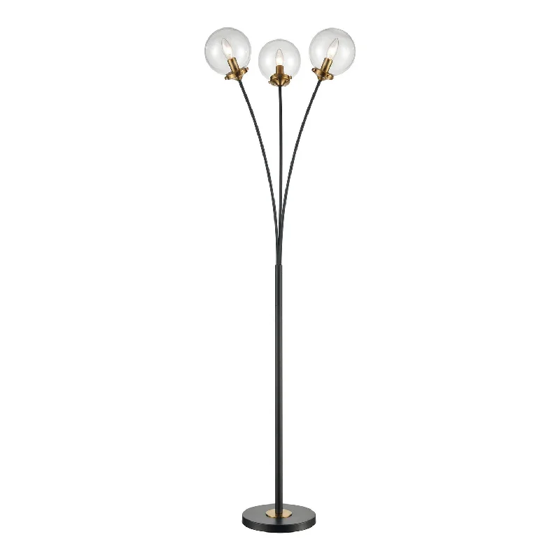  Way Switch Floor Lamp for Multiple Light Intensity Levels Way Switch Floor Lamp for Multiple Light Intensity LevelsElk Lighting D4481  Boudreaux Lamp Matte Black