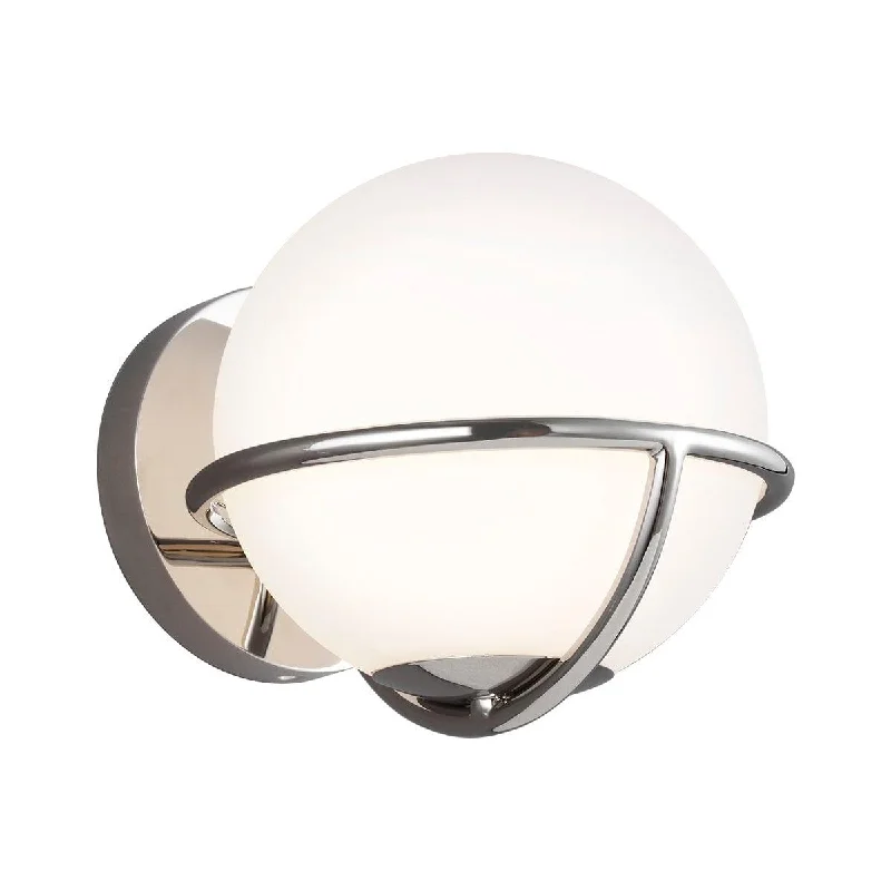 Dimmable Floor Lamp for Adjustable Lighting AmbianceDimmable Floor Lamp for Adjustable Lighting AmbianceFeiss Apollo 1 Light Polished Nickel Wall Light