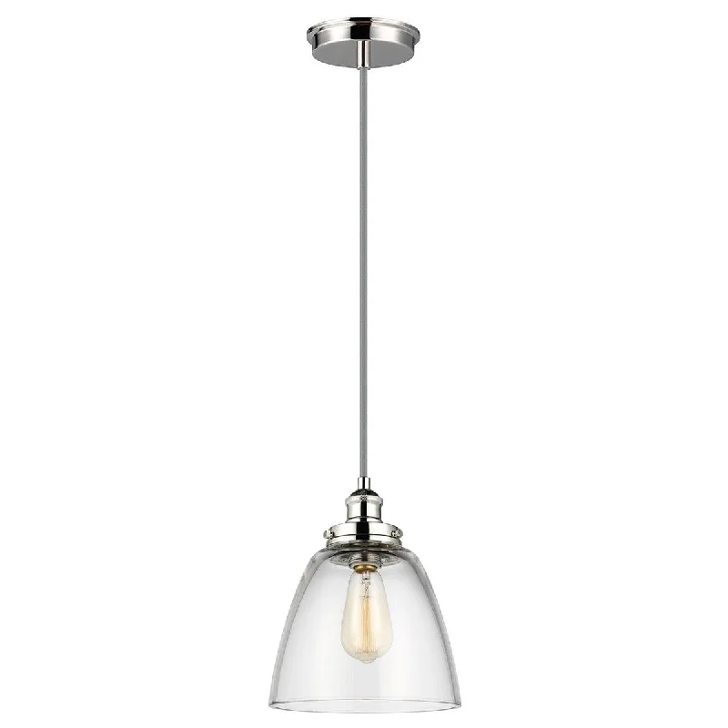 Victorian Style Floor Lamp for Traditional and Elegant InteriorsVictorian Style Floor Lamp for Traditional and Elegant InteriorsFeiss Baskin 1 Light Polished Nickel Ceiling Pendant Light