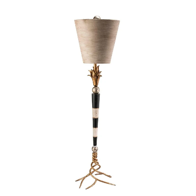 Modern Minimalist Floor Lamp for Contemporary Living RoomsModern Minimalist Floor Lamp for Contemporary Living RoomsFlambeau 1 Light Table Lamp - Black & Cream