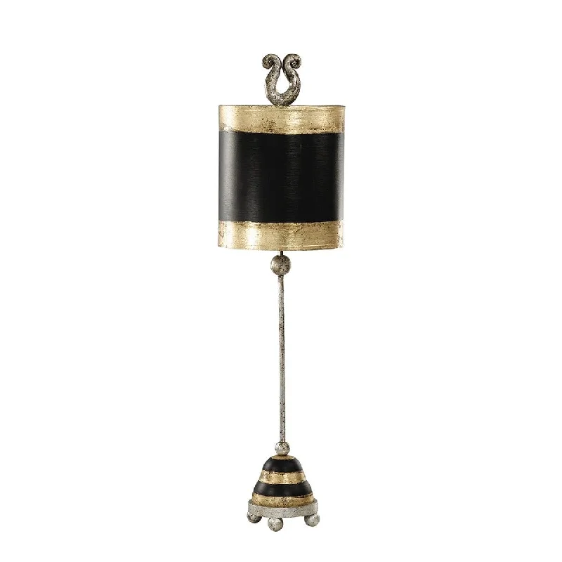 Adjustable Height Floor Lamp for Versatile Lighting NeedsAdjustable Height Floor Lamp for Versatile Lighting NeedsFlambeau Phoenician Gold & Black 1 Light Table Lamp