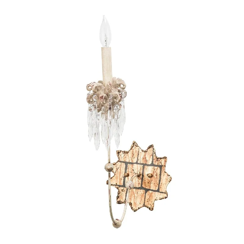 Fabric Floor Lamp with a Linen Shade for a Relaxed AestheticFabric Floor Lamp with a Linen Shade for a Relaxed AestheticFlambeau Venetian 1 Light Beige & Gold Wall Light