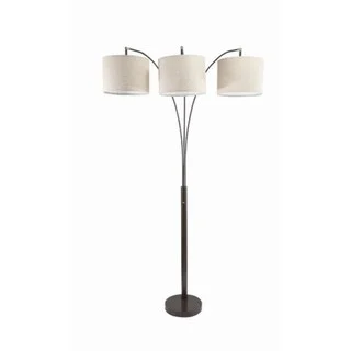 Industrial Style Floor Lamp with Exposed Bulbs for Loft ApartmentsIndustrial Style Floor Lamp with Exposed Bulbs for Loft ApartmentsHome Source Bairdstown 82-inch Coffee Trio Floor Lamp - 82 in high x 16 in wide x 6 in deep