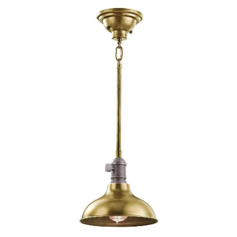 Marble Base Floor Lamp for a Touch of LuxuryMarble Base Floor Lamp for a Touch of LuxuryKichler Cobson 1 Light Mini Natural Brass Ceiling Pendant