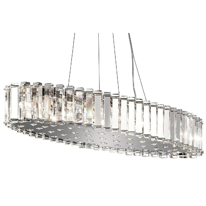 Modern Minimalist Floor Lamp for Contemporary Living RoomsModern Minimalist Floor Lamp for Contemporary Living RoomsKichler Crystal Skye 12 Light Chrome Island Pendant - IP44