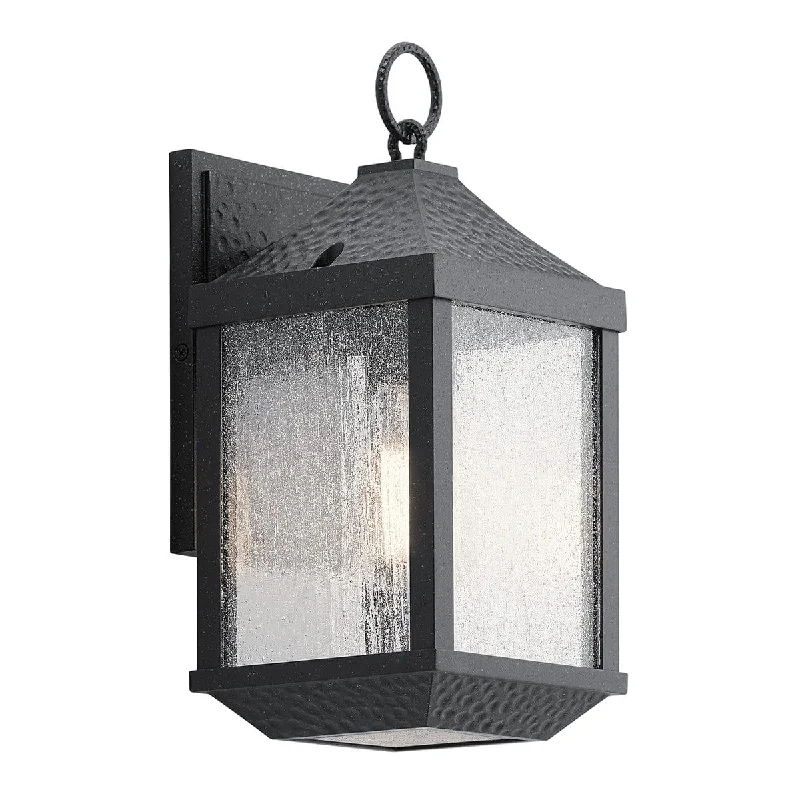 Fabric Floor Lamp with a Linen Shade for a Relaxed AestheticFabric Floor Lamp with a Linen Shade for a Relaxed AestheticKichler Springfield 1 Light Small Black Outdoor Wall Light
