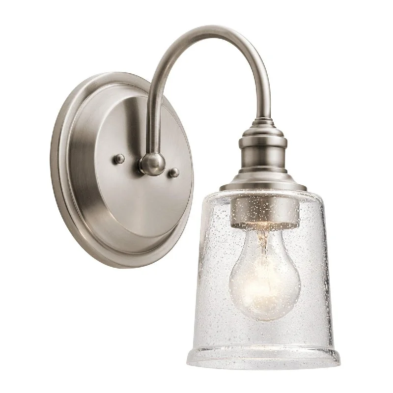 Smart Floor Lamp with Voice Control and Bluetooth ConnectivitySmart Floor Lamp with Voice Control and Bluetooth ConnectivityKichler Waverly 1 Light Pewter Wall Light