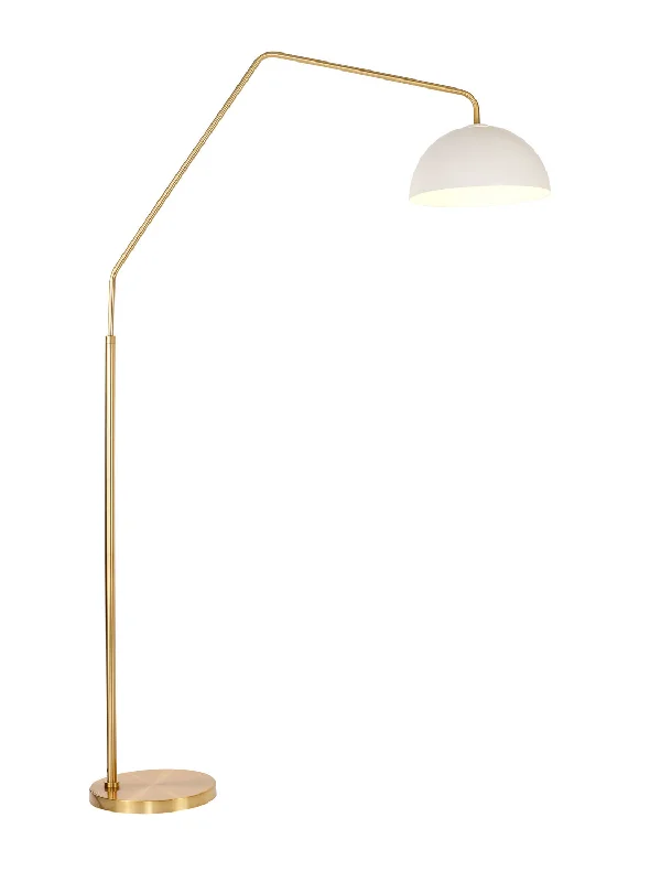 Modern Minimalist Floor Lamp for Contemporary Living RoomsModern Minimalist Floor Lamp for Contemporary Living RoomsLuce Lumen Lighting LL1893-33  One Light Arc Lamp Lamp Gold, Champ, Gld Leaf