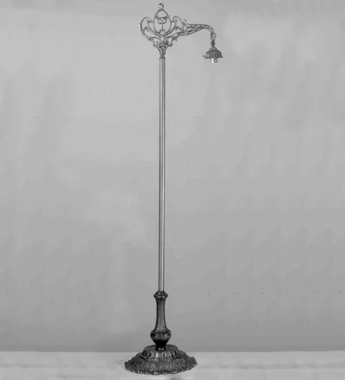 Metal Floor Lamp with a Matte Black Finish for a Sleek LookMetal Floor Lamp with a Matte Black Finish for a Sleek LookMeyda Lighting 10847 60"Floor Lamp Base/Brdg Arm/2.25"/No Onyx Metal Floor Lamp with a Matte Black Finish for a Sleek LookMetal Floor Lamp with a Matte Black Finish for a Sleek LookMeyda Lighting 10847 60"Floor Lamp Base/Brdg Arm/2.25"/No Onyx