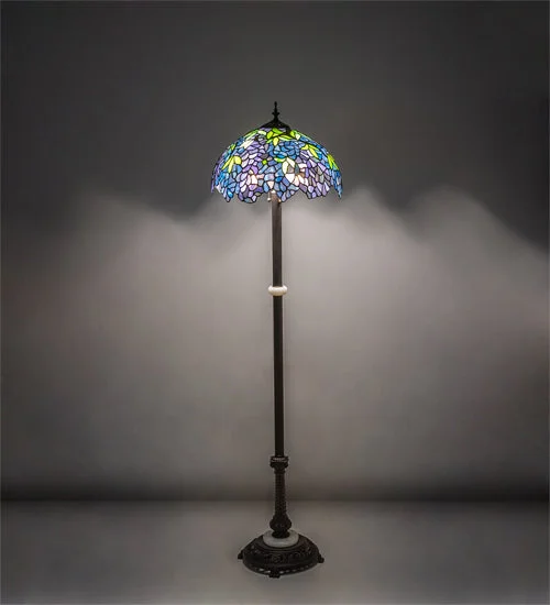 Glass Floor Lamp with Frosted Shades for Soft Diffused LightGlass Floor Lamp with Frosted Shades for Soft Diffused LightMeyda Lighting 225024 62" High Tiffany Wisteria Floor Lamp Glass Floor Lamp with Frosted Shades for Soft Diffused LightGlass Floor Lamp with Frosted Shades for Soft Diffused LightMeyda Lighting 225024 62" High Tiffany Wisteria Floor Lamp
