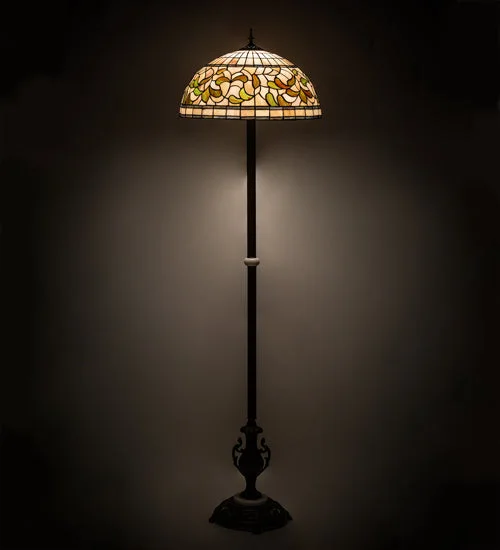 Smart Floor Lamp with Voice Control and Bluetooth ConnectivitySmart Floor Lamp with Voice Control and Bluetooth ConnectivityMeyda Lighting 242829 71" High Tiffany Turning Leaf Floor Lamp