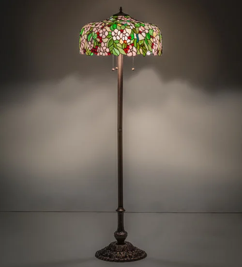 Metal Floor Lamp with a Matte Black Finish for a Sleek LookMetal Floor Lamp with a Matte Black Finish for a Sleek LookMeyda Lighting 66466 63"H Tiffany Cherry Blossom Floor Lamp Metal Floor Lamp with a Matte Black Finish for a Sleek LookMetal Floor Lamp with a Matte Black Finish for a Sleek LookMeyda Lighting 66466 63"H Tiffany Cherry Blossom Floor Lamp