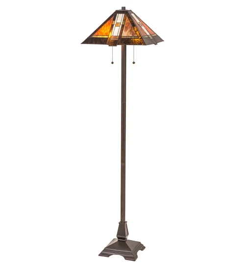 Victorian Style Floor Lamp for Traditional and Elegant InteriorsVictorian Style Floor Lamp for Traditional and Elegant InteriorsMeyda Tiffany Lighting 118710 Montana Mission Floor Lamp Lamp Bronze / Dark
