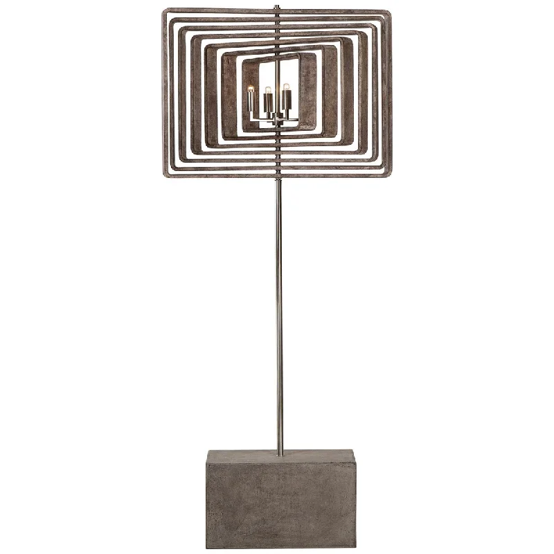 Fabric Floor Lamp with a Linen Shade for a Relaxed AestheticFabric Floor Lamp with a Linen Shade for a Relaxed AestheticNellcote Spiral Driftwood 7-Layer Floor Lamp