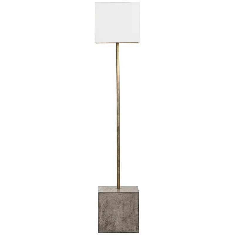 Rustic Farmhouse Style Floor Lamp for Cozy BedroomsRustic Farmhouse Style Floor Lamp for Cozy BedroomsNellcote Untitled Square Floor Lamp