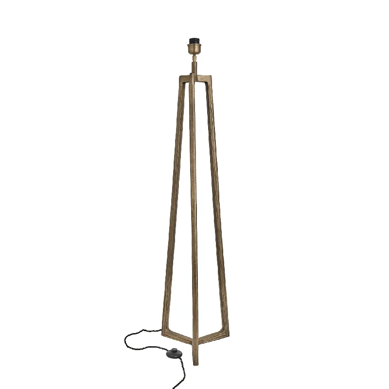 Marble Base Floor Lamp for a Touch of LuxuryMarble Base Floor Lamp for a Touch of LuxuryOrnate Tripod Floor Lamp - Brass - Base Only