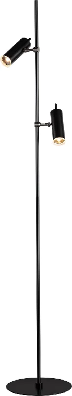 Rustic Farmhouse Style Floor Lamp for Cozy BedroomsRustic Farmhouse Style Floor Lamp for Cozy BedroomsPageone Lighting PF150594-SDG Focus Led Floor Lamp Lamp Gray