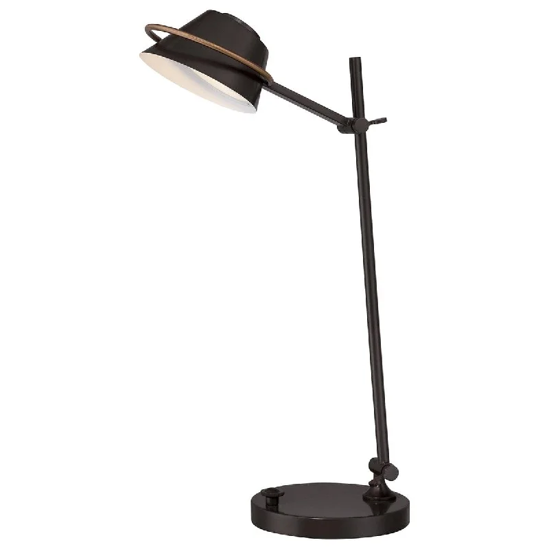 Marble Base Floor Lamp for a Touch of LuxuryMarble Base Floor Lamp for a Touch of LuxuryQuoizel Spencer LED Bronze Table Lamp