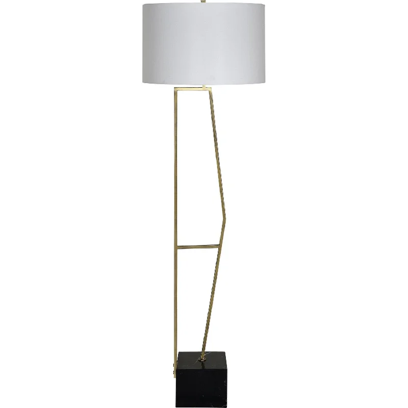 Modern Minimalist Floor Lamp for Contemporary Living RoomsModern Minimalist Floor Lamp for Contemporary Living RoomsRenwil Lighting LPF3117  Lamps - Floor Lamps Lamp Bronze / Dark