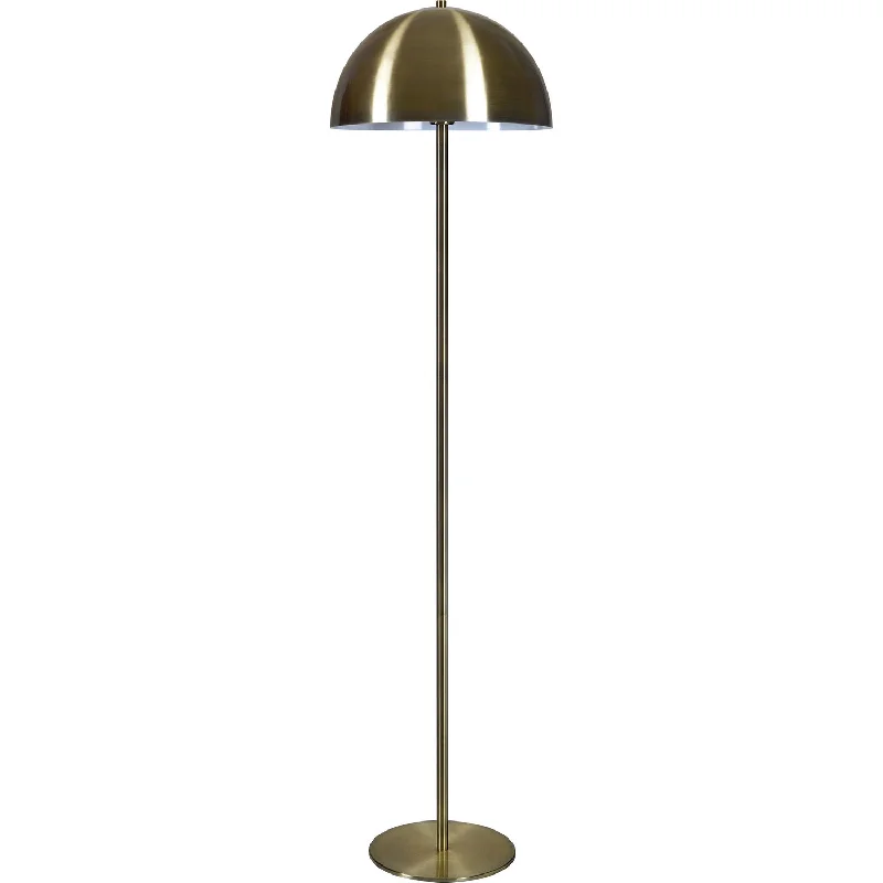Rustic Farmhouse Style Floor Lamp for Cozy BedroomsRustic Farmhouse Style Floor Lamp for Cozy BedroomsRenwil Lighting LPF3127 Fabron One Light Floor Lamp Lamp Brass - Antique