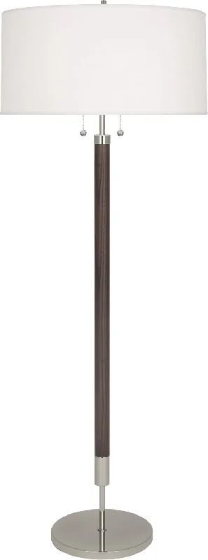 Wood Floor Lamp with Natural Grain for a Warm and Organic FeelWood Floor Lamp with Natural Grain for a Warm and Organic FeelRobert Abbey Lighting S206 Dexter Lamp Polished Nickel W/Dark Walnuted Wood Wood Floor Lamp with Natural Grain for a Warm and Organic FeelWood Floor Lamp with Natural Grain for a Warm and Organic FeelRobert Abbey Lighting S206 Dexter Lamp Polished Nickel W/Dark Walnuted Wood