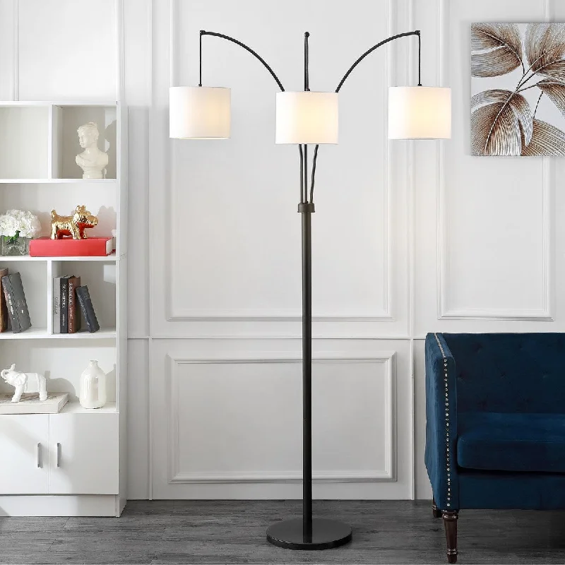 Wood Floor Lamp with Natural Grain for a Warm and Organic FeelWood Floor Lamp with Natural Grain for a Warm and Organic FeelSAFAVIEH Lighting Herminia 81-inch Led 3-Light Floor Lamp - 53" W x 28" L x 80.5" H - Black - 53Wx28Dx81H Wood Floor Lamp with Natural Grain for a Warm and Organic FeelWood Floor Lamp with Natural Grain for a Warm and Organic FeelSAFAVIEH Lighting Herminia 81-inch Led 3-Light Floor Lamp - 53" W x 28" L x 80.5" H - Black - 53Wx28Dx81H