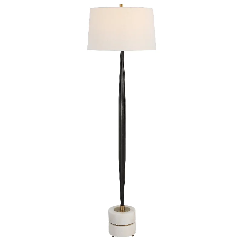 Dimmable Floor Lamp for Adjustable Lighting AmbianceDimmable Floor Lamp for Adjustable Lighting AmbianceUttermost 30123 Miraz Iron Floor Lamp