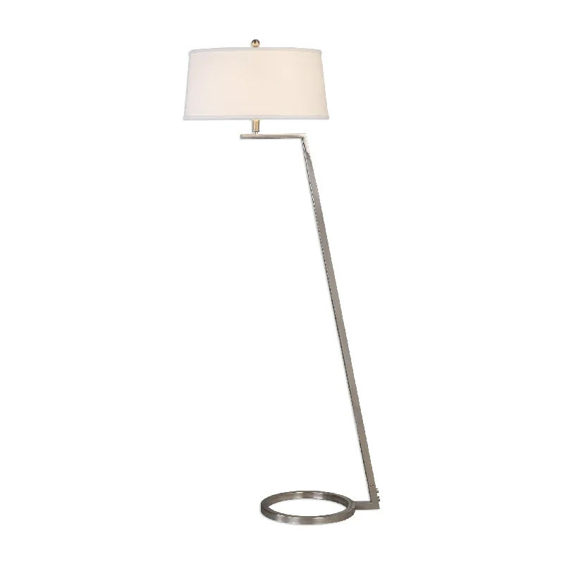 Metal Floor Lamp with a Matte Black Finish for a Sleek LookMetal Floor Lamp with a Matte Black Finish for a Sleek LookUttermost 28108 Ordino Modern Nickel Floor Lamp Metal Floor Lamp with a Matte Black Finish for a Sleek LookMetal Floor Lamp with a Matte Black Finish for a Sleek LookUttermost 28108 Ordino Modern Nickel Floor Lamp