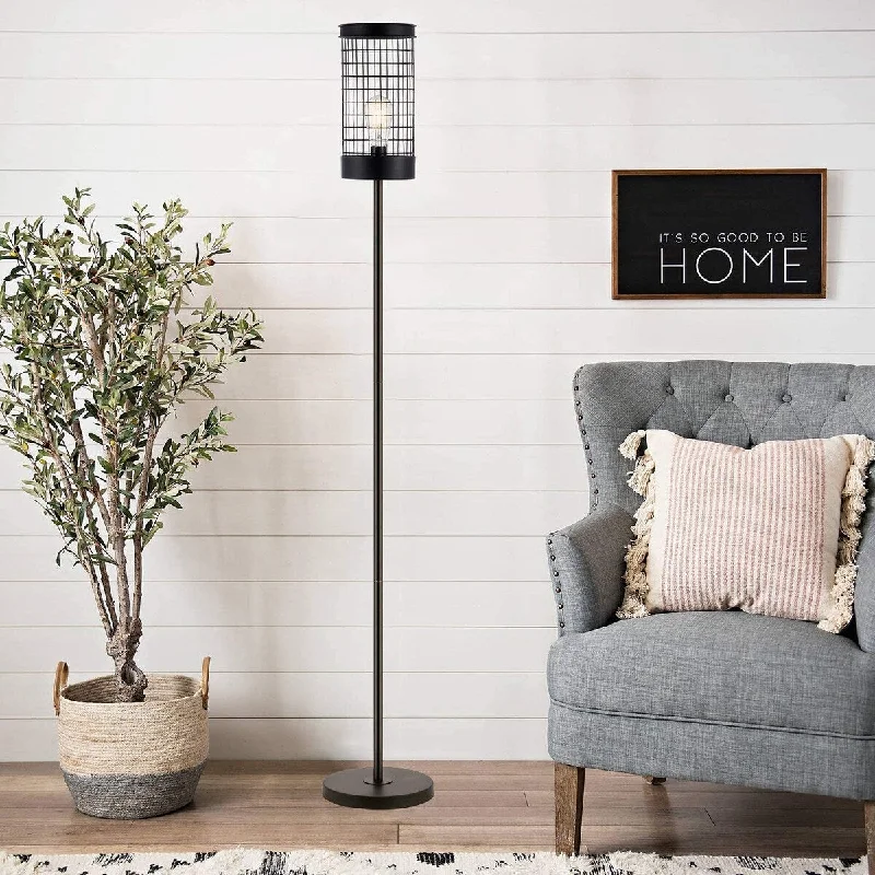 USB Charging Port Floor Lamp for Convenient Device ChargingUSB Charging Port Floor Lamp for Convenient Device ChargingWINGBO 62 Inches Rustic Wire Cage Metal Floor Lamp Brushed in Black Finish - N/A USB Charging Port Floor Lamp for Convenient Device ChargingUSB Charging Port Floor Lamp for Convenient Device ChargingWINGBO 62 Inches Rustic Wire Cage Metal Floor Lamp Brushed in Black Finish - N/A