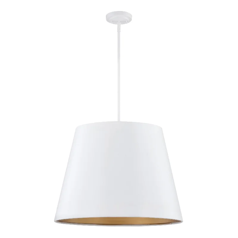 Moroccan Ceiling Lights with Colorful Stained Glass and Geometric CarvingsMoroccan Ceiling Lights with Colorful Stained Glass and Geometric CarvingsAllson Pendant - Matte White - 22in. Diameter - E26 Medium Base