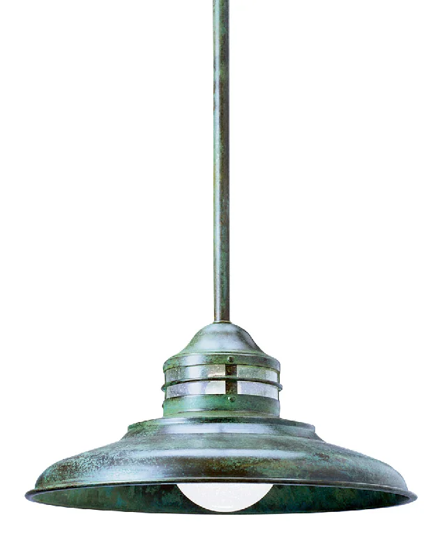 Retro Ceiling Lights Inspired by the 1950s and 1960s DesignRetro Ceiling Lights Inspired by the 1950s and 1960s DesignArroyo Lighting NSH-17CS-VP Newport One Light Pendant Outdoor Verde Retro Ceiling Lights Inspired by the 1950s and 1960s DesignRetro Ceiling Lights Inspired by the 1950s and 1960s DesignArroyo Lighting NSH-17CS-VP Newport One Light Pendant Outdoor Verde