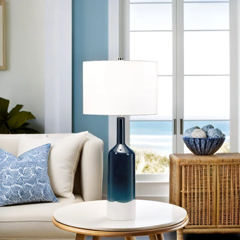 asian inspired table lamps with bamboo accents for a zen atmosphereasian inspired table lamps with bamboo accents for a zen atmosphereBayswater Table Lamp Blue and White ELS.BAYSWATER-TL Elstead Lighting