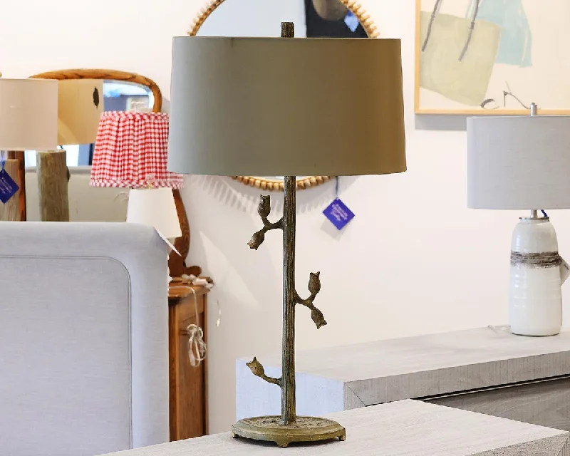 glass table lamps with a frosted surface for soft light diffusionglass table lamps with a frosted surface for soft light diffusionBranch Motif Table Lamp in Aged Brass with Oval Taupe Oval Shade glass table lamps with a frosted surface for soft light diffusionglass table lamps with a frosted surface for soft light diffusionBranch Motif Table Lamp in Aged Brass with Oval Taupe Oval Shade