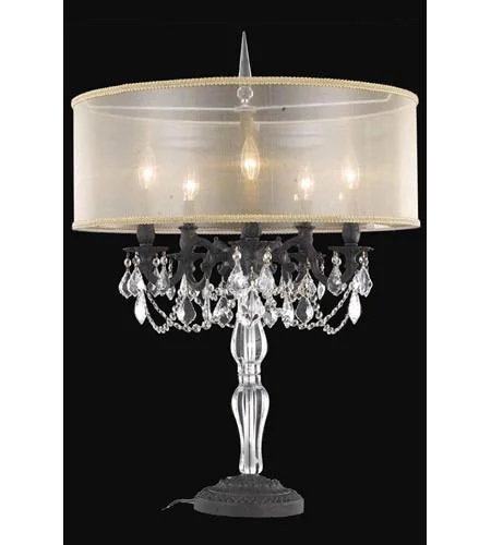industrial style table lamps with exposed bulbs for loft apartmentsindustrial style table lamps with exposed bulbs for loft apartmentsZC121-9605TL18DB+SH-1R24G/RC By Regency Lighting Monarch Collection 5 Light Table Lamp Dark Bronze Finish