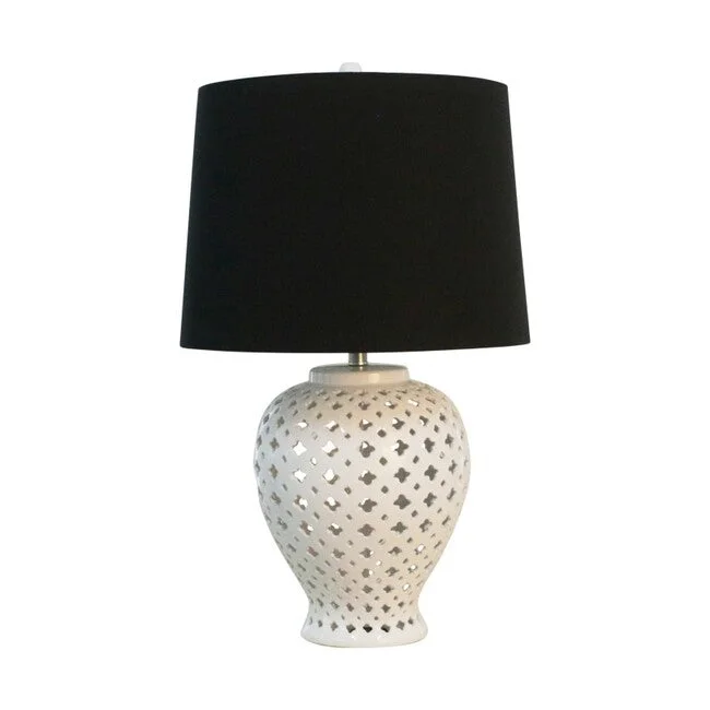 ceramic table lamps with hand painted designs for an artistic touchceramic table lamps with hand painted designs for an artistic touchLattice Tall White Table Lamp w/Black Shade ceramic table lamps with hand painted designs for an artistic touchceramic table lamps with hand painted designs for an artistic touchLattice Tall White Table Lamp w/Black Shade