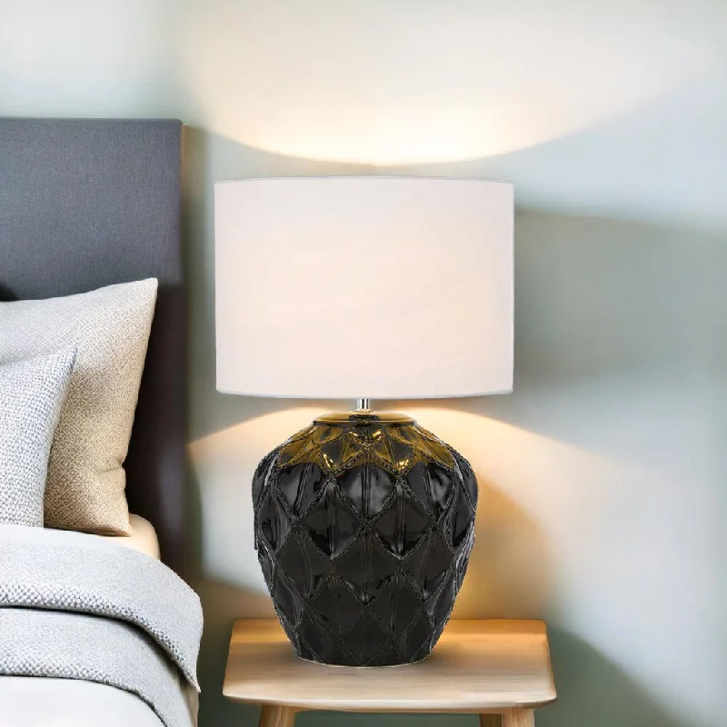 leather table lamps with a distressed texture for a rugged charmleather table lamps with a distressed texture for a rugged charmDiaz Table Lamp Black, Blue, Green, Red DIAZ TL Telbix Lighting