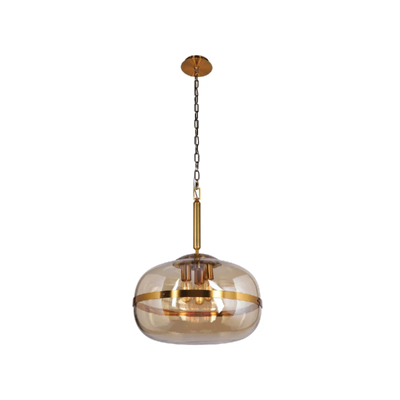 Art Deco Ceiling Lights with Geometric Patterns and Metallic FinishesArt Deco Ceiling Lights with Geometric Patterns and Metallic FinishesNottingham Pendant