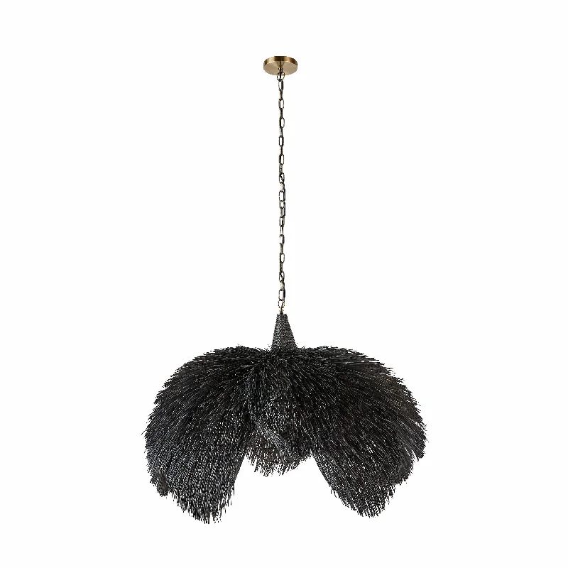 Bohemian Ceiling Lights with Beads, Tassels, and Colorful GlassBohemian Ceiling Lights with Beads, Tassels, and Colorful GlassEzra Pendant