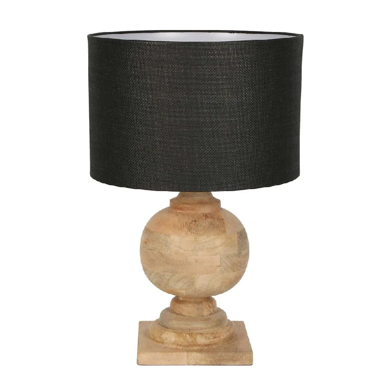 gothic style table lamps with dark finishes for a mysterious lookgothic style table lamps with dark finishes for a mysterious lookCoach Table Lamp Natural With Black Shade