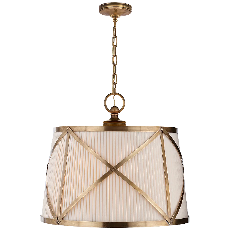 African - Inspired Ceiling Lights with Tribal Patterns and Natural MaterialsAfrican - Inspired Ceiling Lights with Tribal Patterns and Natural MaterialsGrosvenor Large Single Hanging Shade