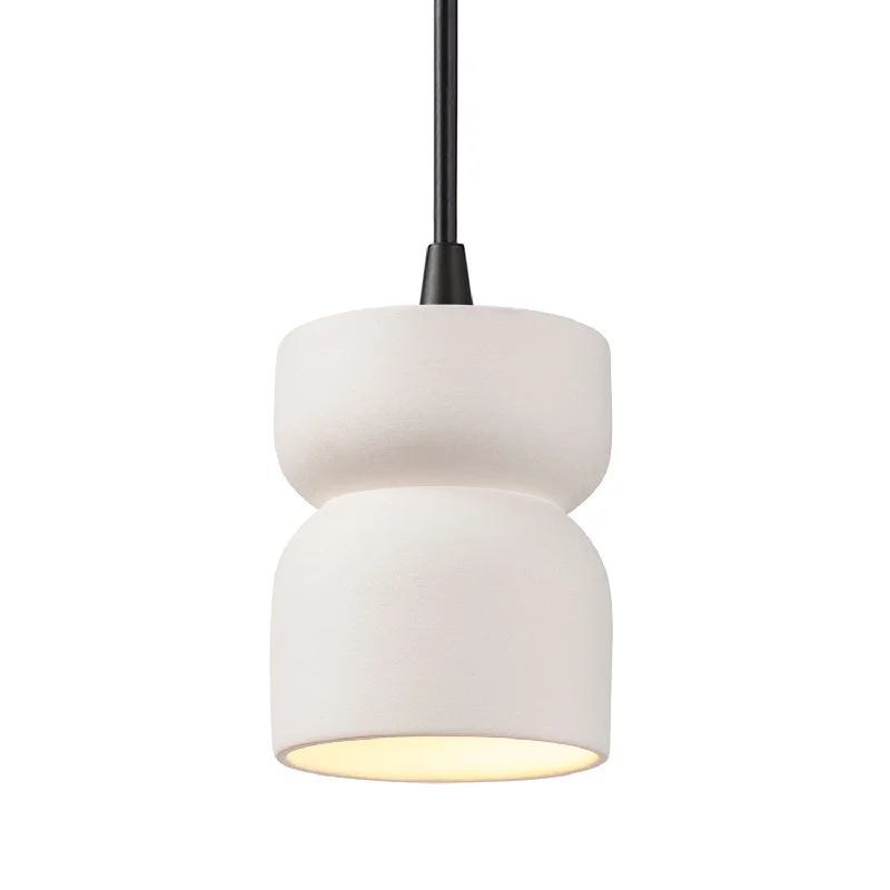 Art Deco Ceiling Lights with Geometric Patterns and Metallic FinishesArt Deco Ceiling Lights with Geometric Patterns and Metallic FinishesJustice Designs Radiance CER-6500-BIS-MBLK-BKCD Pendant Light - Bisque