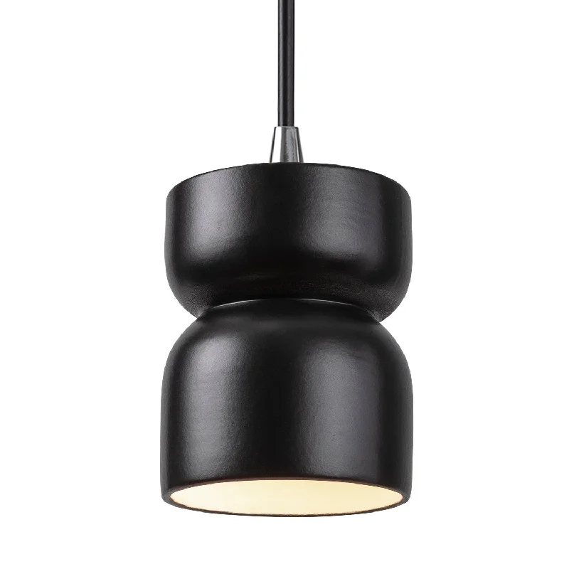 Retro Ceiling Lights Inspired by the 1950s and 1960s DesignRetro Ceiling Lights Inspired by the 1950s and 1960s DesignJustice Designs Radiance CER-6500-CRB-CROM-BKCD Pendant Light - Carbon - Matte Black