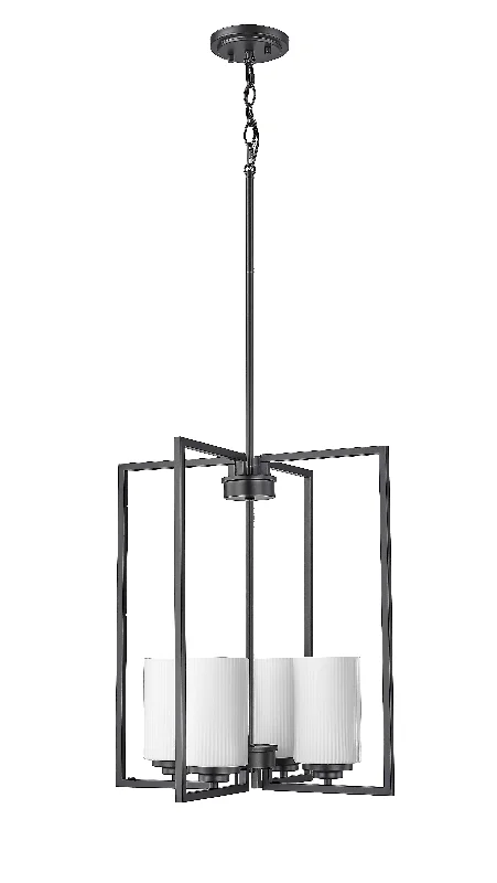 Industrial Style Ceiling Lights with Exposed Bulbs and Metal CagesIndustrial Style Ceiling Lights with Exposed Bulbs and Metal CagesLuxx Pendant - Matte Black - Ribbed Etched Opal White Glass - 18in. Diameter - E26 Medium Base Industrial Style Ceiling Lights with Exposed Bulbs and Metal CagesIndustrial Style Ceiling Lights with Exposed Bulbs and Metal CagesLuxx Pendant - Matte Black - Ribbed Etched Opal White Glass - 18in. Diameter - E26 Medium Base
