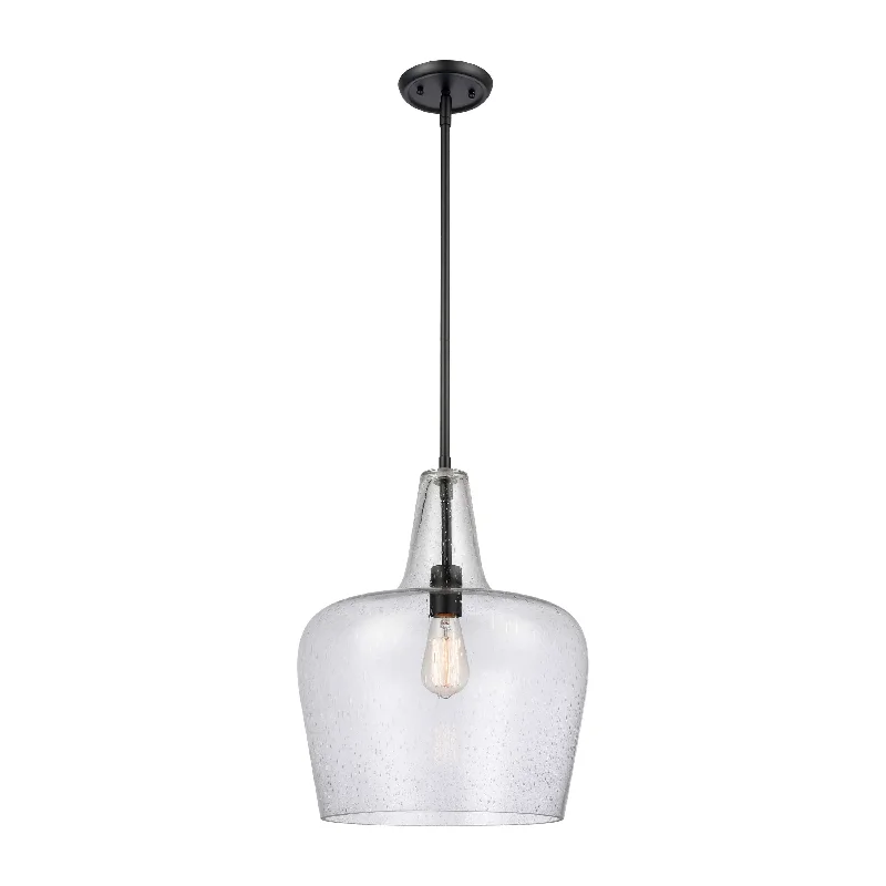 Contemporary Ceiling Lights with Unique, Abstract ShapesContemporary Ceiling Lights with Unique, Abstract ShapesPuckette Pendant - Matte Black - Clear Seeded Glass - 13.75in. Diameter - E26 Medium Base Contemporary Ceiling Lights with Unique, Abstract ShapesContemporary Ceiling Lights with Unique, Abstract ShapesPuckette Pendant - Matte Black - Clear Seeded Glass - 13.75in. Diameter - E26 Medium Base