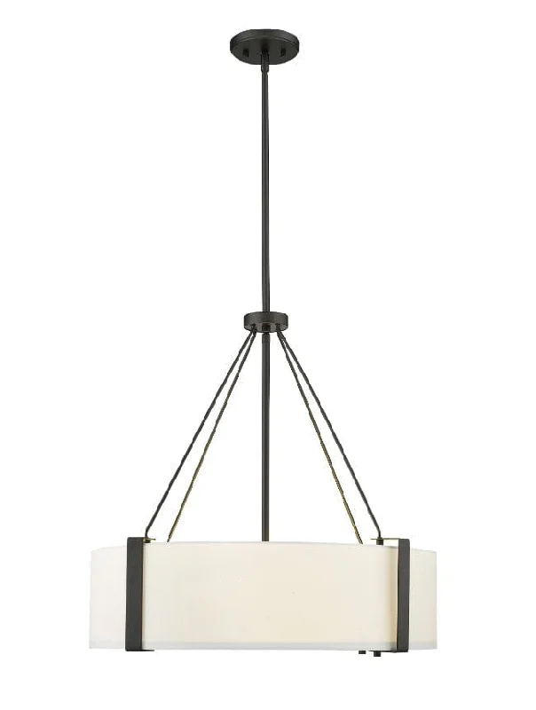 Glass Ceiling Lights with Frosted, Colored, or Etched GlassGlass Ceiling Lights with Frosted, Colored, or Etched GlassTelfar Pendant - Matte Black / White - White Glass - 24in. Diameter - E26 Medium Base Glass Ceiling Lights with Frosted, Colored, or Etched GlassGlass Ceiling Lights with Frosted, Colored, or Etched GlassTelfar Pendant - Matte Black / White - White Glass - 24in. Diameter - E26 Medium Base