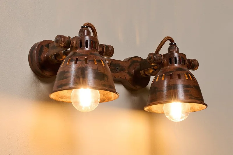 Scandinavian Style Ceiling Lights with Light Wood AccentsScandinavian Style Ceiling Lights with Light Wood AccentsTubu Brass Double Spot Light - Rust Scandinavian Style Ceiling Lights with Light Wood AccentsScandinavian Style Ceiling Lights with Light Wood AccentsTubu Brass Double Spot Light - Rust