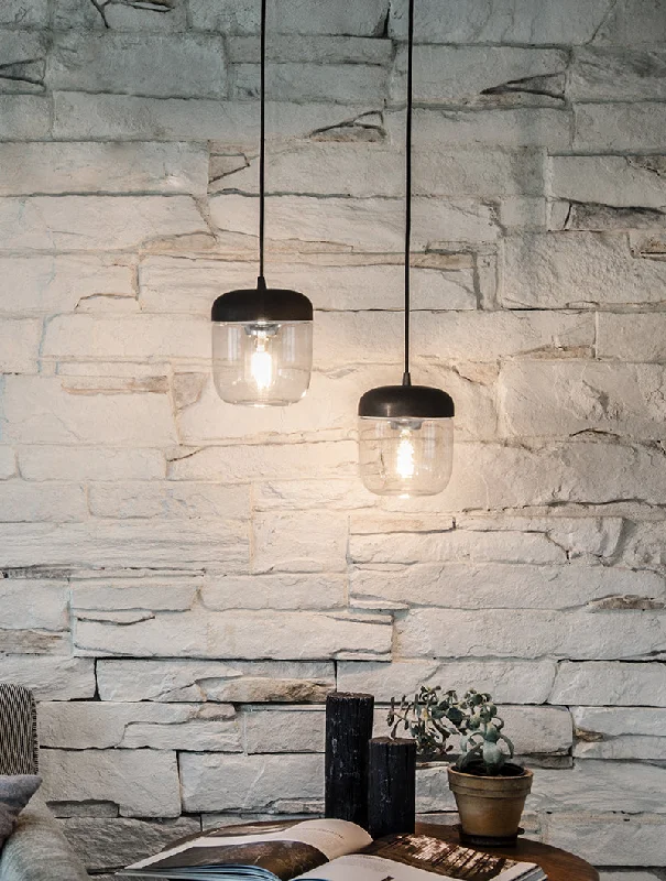 Retro Ceiling Lights Inspired by the 1950s and 1960s DesignRetro Ceiling Lights Inspired by the 1950s and 1960s DesignUmage Acorn Black & Polished Steel